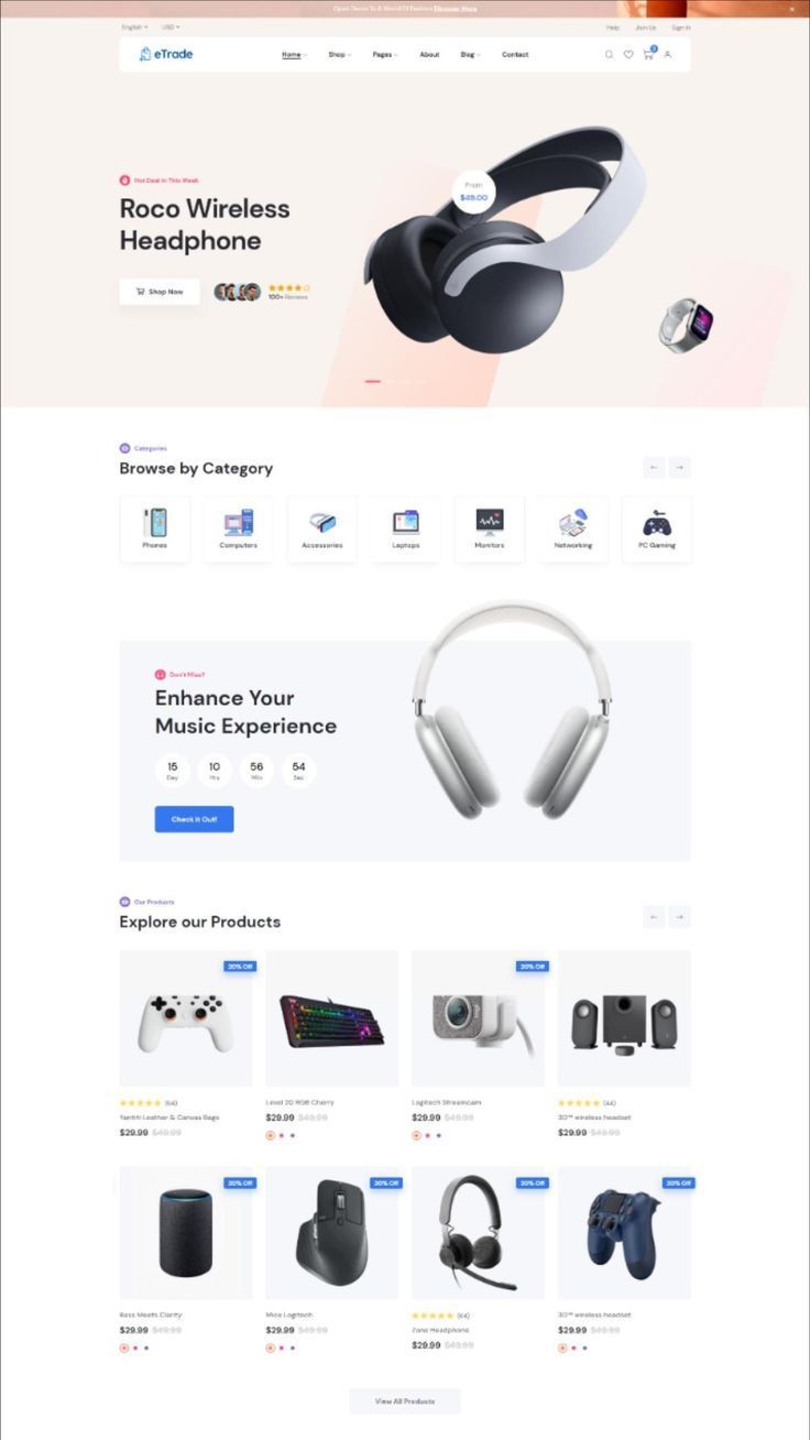 E-Commerce Store preview